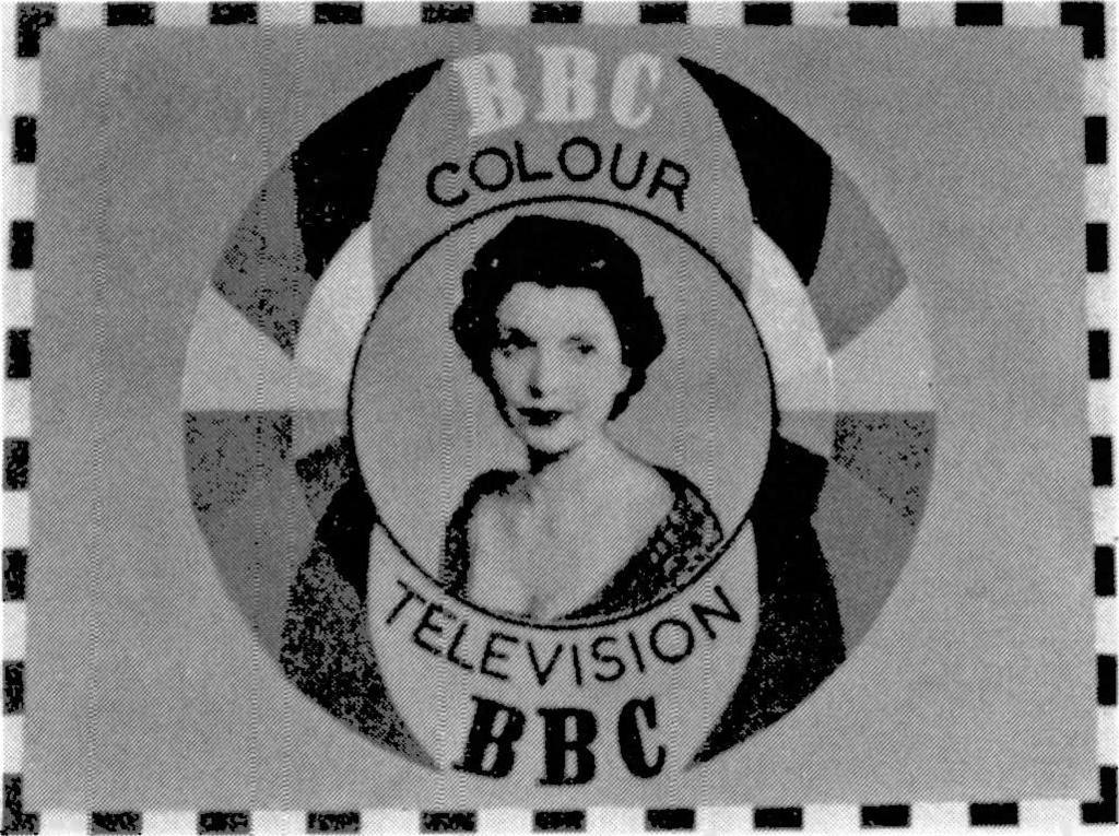 unacceptable however, and since it would have been pointless to redesign the master drawings in view of the impending introduction of a regular colour service the test card was not used.