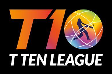 11 SEPTEMBER 2018 BRAND LOGO COMPONENTS The T10 League logo comprises two core elements: Symbol and Wordmark The relationship between the components of the logo is fixed and must only appear in the