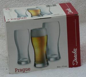 1439 Set of 6 glass tumblers 33cl: Prague by