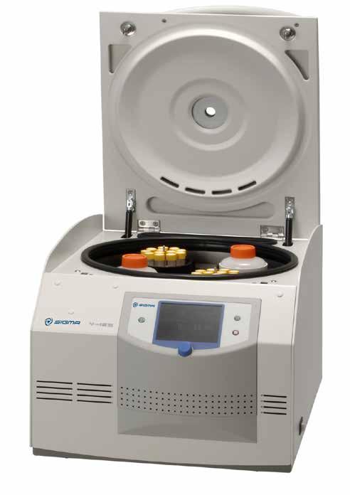 2 Sturdy, powerful and versatile The Sigma 4-16S sets the standard for universal centrifuges.