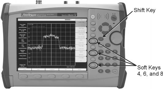Spectrum Analyzer Verification Spectrum Analyzer Internal Reference Frequency Adjustment Use this procedure to adjust the frequency if the unit fails the Spectrum Analyzer Frequency Accuracy