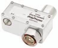 The SX is available in a multitude of connector configurations each exhibiting low return loss, insertion loss and let through voltage.