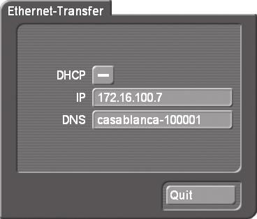 SMART EDIT 7 user manual 83 Chapter 9: Ethernet-Transfer The following window then opens: 9.