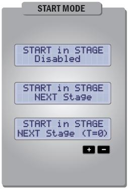 START PROCEDURE with Offset : When a stage starts, do not set the total distance to zero. The distance on the screen before starting will save.