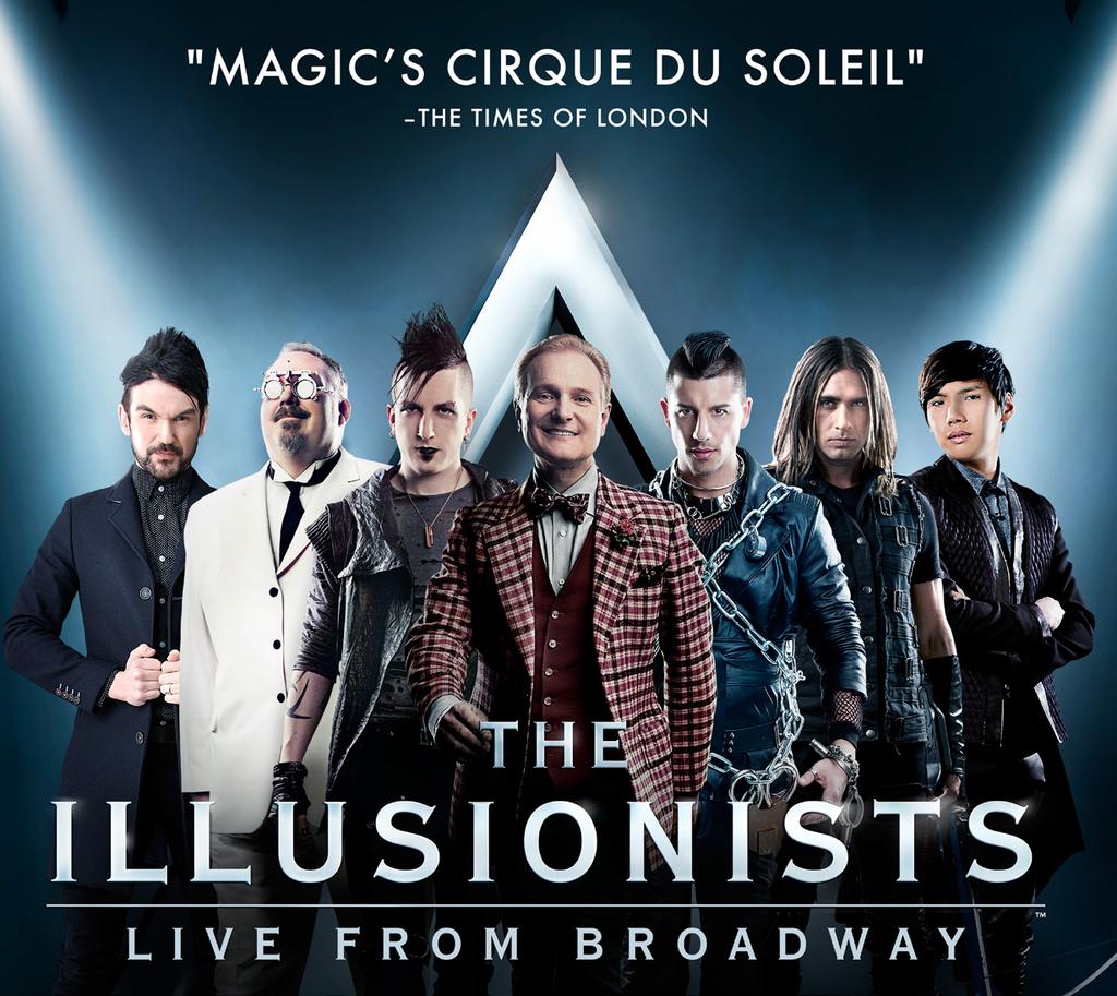 THE ILLUSIONISTS - LIVE FROM BROADWAY TM TUESDAY, JANUARY 17, 2017 7:30PM RAIN: A TRIBUTE TO THE BEATLES SUNDAY, APRIL 23, 2017 7:00PM This mind blowing spectacular showcases the jaw dropping talents