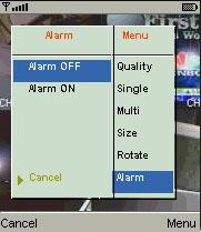 I-3.6 VIEWING ALARM ON CHANNELS It is useful to be alerted if an alarm has occurred on the DVR. There are three types of alarm a DVR can generate: Detected Motion, Sensor and Video Loss.