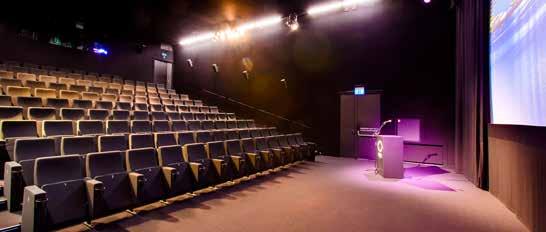 Cinema 3 Cinema 3 offers 130 fixed seats and is also known as The Black Box :