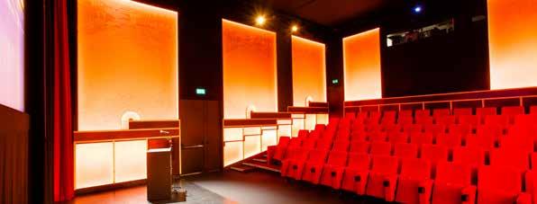 Cinema 4 Cinema 4 has 67 fixed seats and has been completely furnished in Art Deco