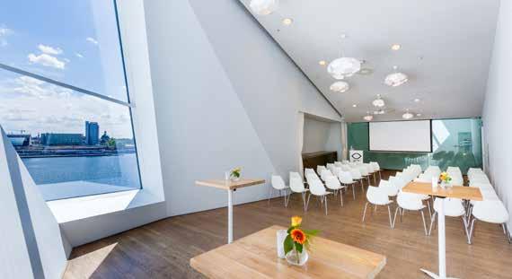 This space is ideal for product presentations,