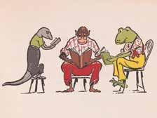 ABOUT THE MUSIC Synopsis The Happiness Box is the story of three best friends, a lizard (portrayed by the oboe), a monkey (portrayed by the double bass) and a frog (portrayed by the tuba).