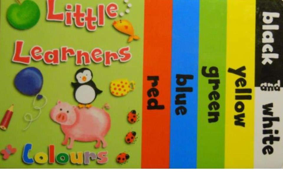 book to learn Shapes, Colours and