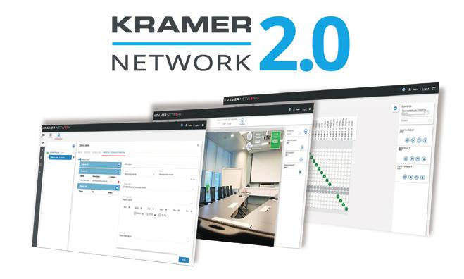 264/MPEG-4 and AAC codec, open encoding that enables decoding through VLC player software and unicast streaming through RTSP. Manageable by Kramer Network.