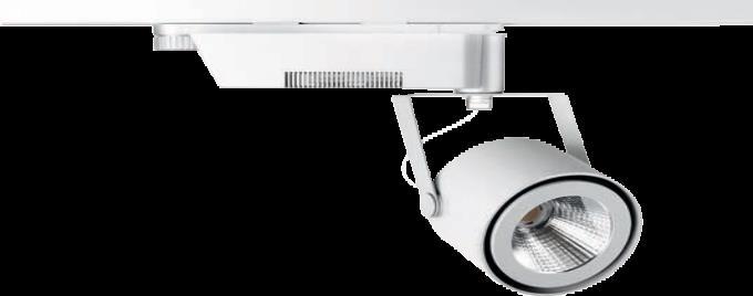 207 mm LED Lighting YUJI General Type Mounting Housing Colour Marking Spot Suspended or ceiling surfaced track system White aluminium, white or black CE IP Rating 20 * Electrical Protection Class