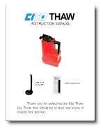 AI-CT-MAN-PRICE-2018 A.I. CITO THAWS A thoroughly field-tested and proven thaw unit for properly thawing semen at a constant rate of 95-98 F through correct, accurate, and sensitive electronic control.