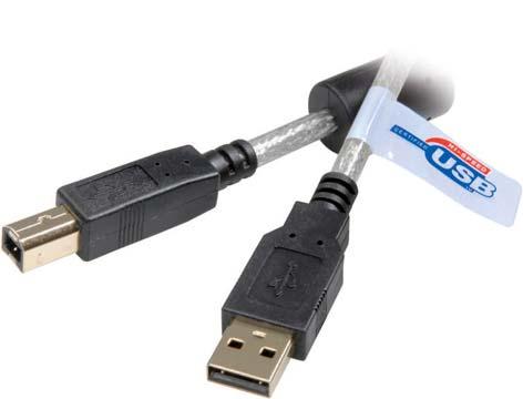 Computer USB, the most common connections The USB (Universal Serial Bus) standard has become the standard for