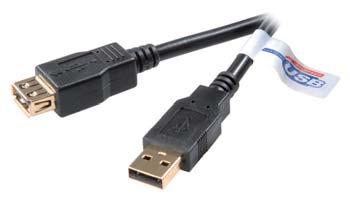 Computer www.vivanco.com USB cable - extension lead CE U7 20 2.0 m ctn qty. 5 EDP-No. 45205 CE U7 30 3.0 m ctn qty. 5 EDP-No. 45220 High-grade USB 2.
