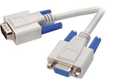 HD plug - Compact adapter for connecting devices with a VGA output to devices with a DVI-I input - Low leakage due to fully shielded housing CA M 3 1 piece ctn qty. 5 EDP-No.
