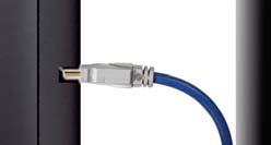 Multiple shielded lead - Full shielded lead, 180 swivel plug Flexible in use 180 Space saving installation 35 mm Normal