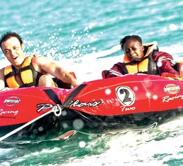 Experience a guided kayak tour of the spectacular Katara coastline or have fun with your friends and family by choosing boat and banana rides.