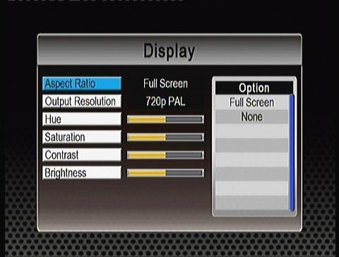 III.2 System Settings This is the system settings menu screen. Users can adjust the country/language setting, monitor port setting, reset default, and proceed to a software upgrade.