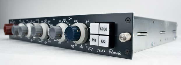 explained later. The parametric EQ units of the 60 s were quickly developed and the graphic EQ was the new, exciting invention of audio technology.