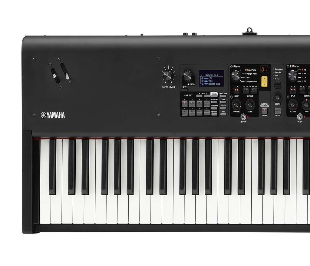 CP88 CP73 STAGE PIANOS With the CP88 and CP73, Yamaha has created two stage pianos aimed at the live musician - easy to carry,