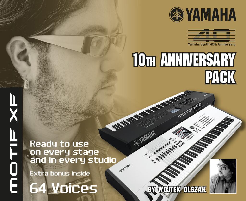In special cases some birthdays are celebrated quite more than a single day - which is also true for the tenth anniversary of the Yamaha MOTIF.