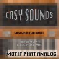 OPTIONAL SOUNDSETS FOR MOTIF / MOXF / MOX AND S