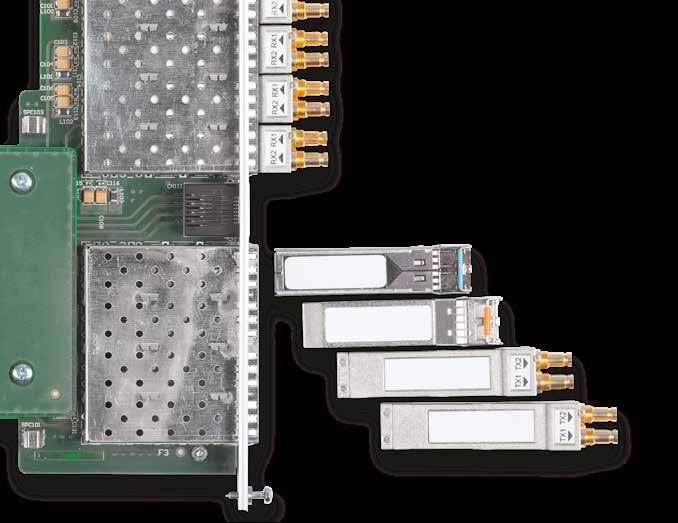 SFP modules Overview of available SFP modules, compatible with backpanels with SFP cages SFP MODULES Fiber modules SFP_FIBER_T2: Dual, HD, SD fiber transmitter on LC (1310 nm) SFP_FIBER_R2: Dual, HD,
