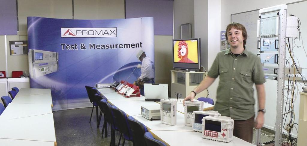 One third of PROMAX s sales are domestic, another third go to Europe with the remaining third going to the rest of the world.