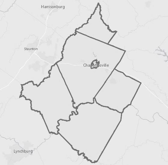 VII. APPENDIX - MAPS Charlottesville MSA Greene County Albemarle County Nelson County Fluvanna