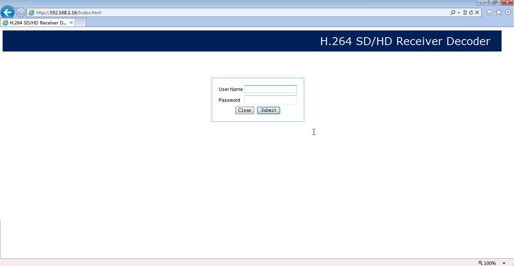 PIC-3.4-2 To ogin, you need to enter the defaut username admin and password admin.