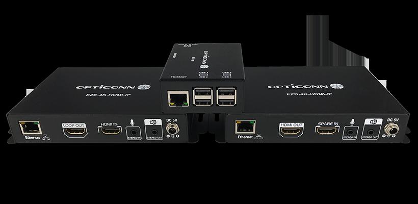 01 4K EzIP MATRIX 4K EzIP Matrix is the perfect solution for virtually unlimited connectivity of 4K UHD video using standard Gigabit Ethernet networks.