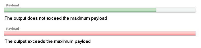 Configuring PAL output modules maximum permitted payload.: 2.