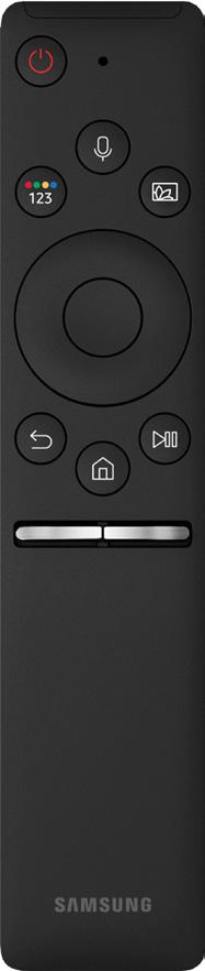 Connecting the Samsung Smart Remote to the TV Connect the Samsung Smart Remote to your TV to