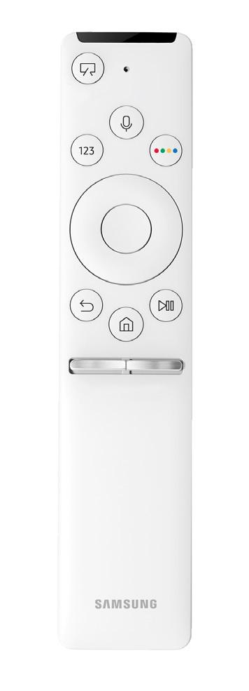 When you turn on the TV for the first time, the Samsung Smart Remote pairs to the TV automatically.