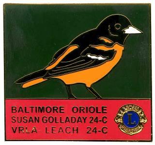 Baltimore Oriole PP 1536