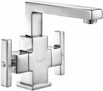 Elea Concealed Basin Mixer with Semi