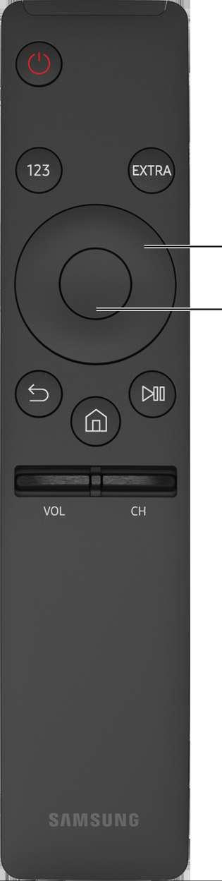 About the Samsung Smart Remote (No Voice Interaction) Functions available on the Samsung Smart