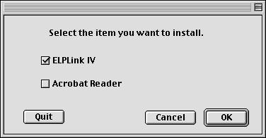 5. Check the checkbox for the program(s) you wish to install, and click OK.