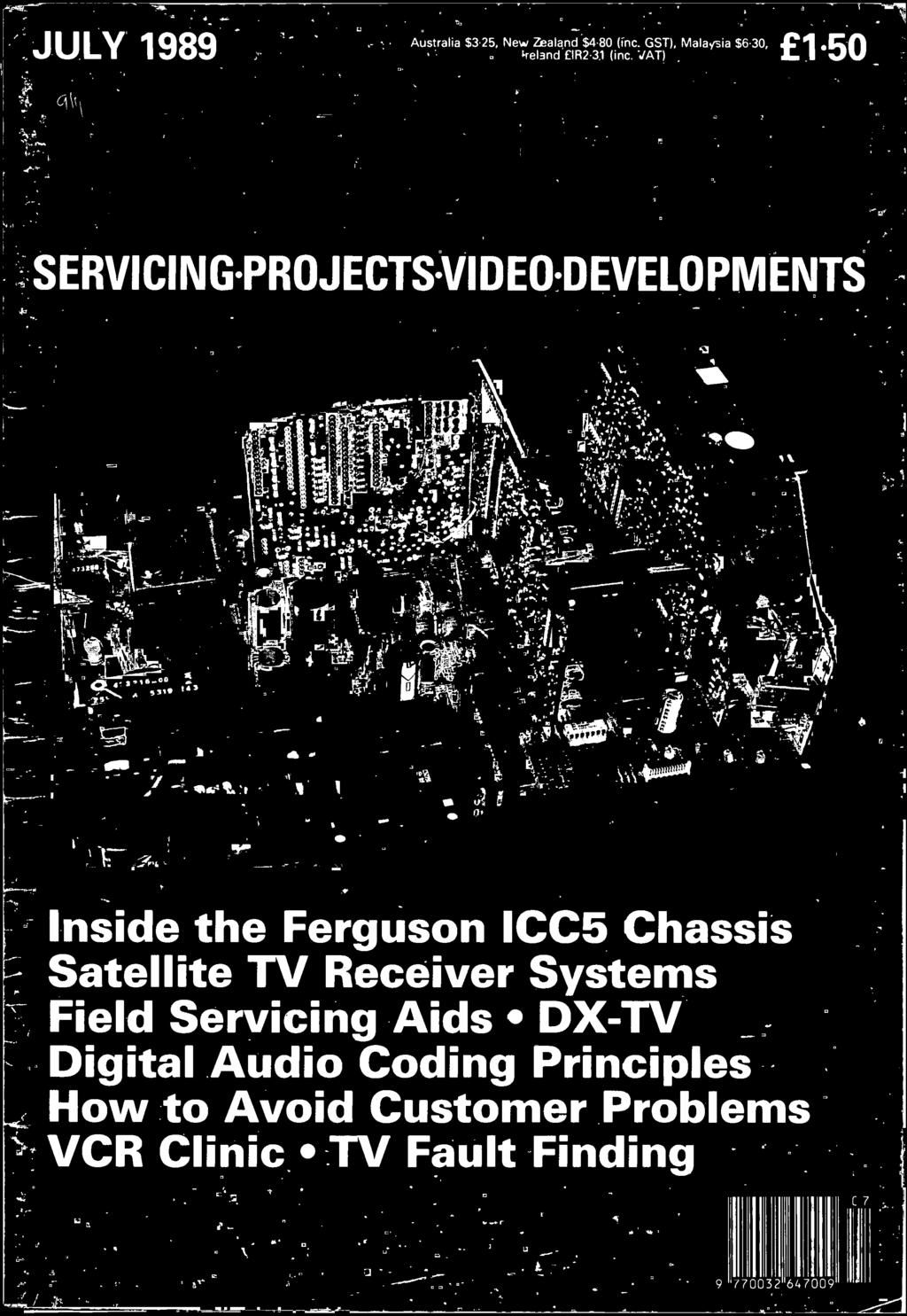 Field Servicing Aids DX -TV Digital Audio Coding