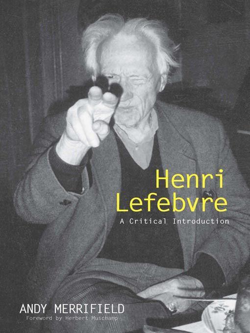 Henri Lefebvre, The Production of Space (1974) is the first and only comprehensive critique of space which also attempts a general theory of it It called into question everything prior to it Space: