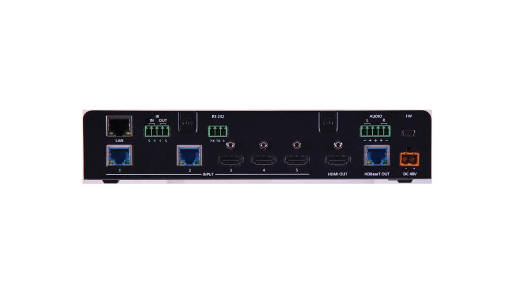 complex system control. Combine the flexibility of the Atlona HDVS-200 Series HDBaseT transmitters and the AT-UHD-SW-5000ED HDBaseT / HDMI switcher, and you have a fully equipped classroom AV system.