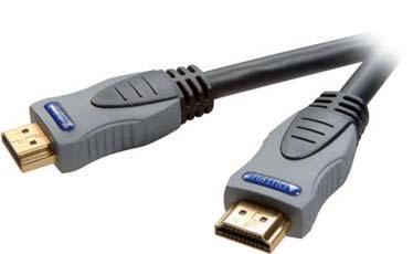 17495 HDMI connection HDMI plug <-> HDMI plug - HDMI connection lead for transfer of High Definition video and multi-channel digital audio with one single cable - Ergonomic plug design - Pure oxygen