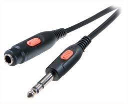 Audio Headphone connections 5/01-N 2.5 m ctn qty. 5 EDP-No. 41056 5/24-N 5.0 m ctn qty. 5 EDP-No. 41057 Extension 3.5 mm plug 3.5 mm <-> socket 3.