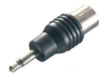 5 EDP-No. 43011 Metal coax plug -> Coax lead 4.5 to 7.5 mm 8/46-N 1 piece ctn qty. 5 EDP-No.