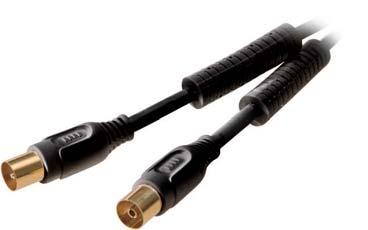 Antenna Cable digital +BK suitable 7/93-N 1.5 m ctn qty. 5 EDP-No.