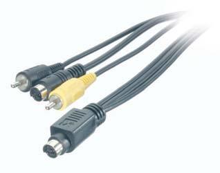 : TV or video equipment requires an S video capable Scart input! CK 23/2 2.0 m ctn qty. 5 EDP-No.