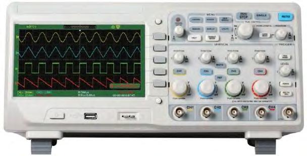Chapter 1 Accidence Digital Storage Oscilloscope is mini-type and portable bench type instruments, which could be used for measuring as the GND voltage.