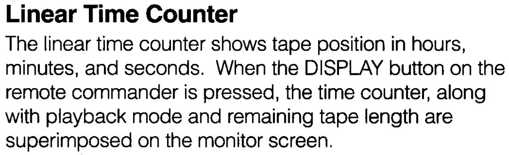 connectors can playback their tapes sequentially and repeatedly.